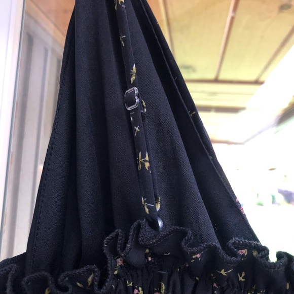 FLORAL SHIRRED WAIST DRESS - Picture 3 of 3